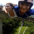 saut à l'élastique en duo