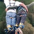 saut elastique en tandem