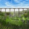 Le viaduc de saint georges le gaultier près du mans traverse la vallée où coule la rivière appelée la Vaudelle.
L’ouvrage consacré à une ligne de chemin de fer fut construit en 1912.
La première guerre mondiale arrivant une année plus tard, la ligne traversant les alpes mancelles reliant Le Mans Alençon n’a jamais été achevée.
Si bien que le viaduc n’a jamais vu passer un train, les rails n’étant jamais arrivés à saint georges le gaultier. Si vous vous promenez sur le viaduc vous verrez au bout du pont que les travaux ont été stoppés net.
Aujourd’hui ce pont a une utilité indispensable à la pratique des sports extrêmes, dû à elastique record qui s’y est implanté pour organiser des baptêmes de saut en élastique chaque week-end depuis de nombreuses années. viaduc pres de paris